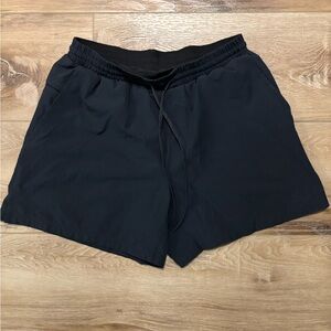 lululemon athletica Black Swim Trunks large 7 inch lined